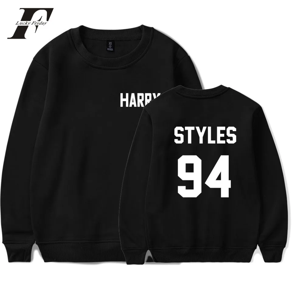 

LUCKYFRIDAYF One Direction Harry Styles Harajuku Casual Hoodies Men Sweatshirt Streetwear O Neck Autumn Hoodies Men/Women Fans