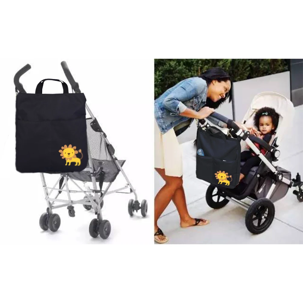 Большая вместительная детская коляска подвесная коляска, висячая Сумка-тоут с горячими узорами тиснения-большая емкость, сумка для хранения Мумия