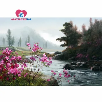 

Diamond painting landscape Pictures of rhinestones Cross-stitch kits 5d diamond embroidery Diamond mosaic handicraft Hobby craft