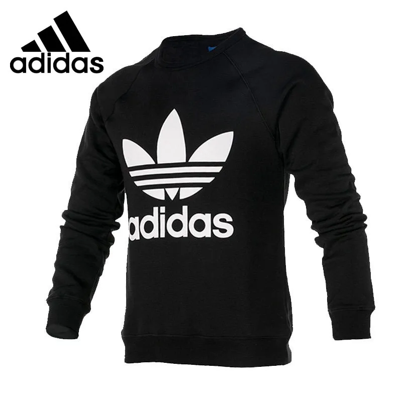

Original New Arrival 2018 Adidas Originals TREFOIL CREW Men's Pullover Jerseys Sportswear