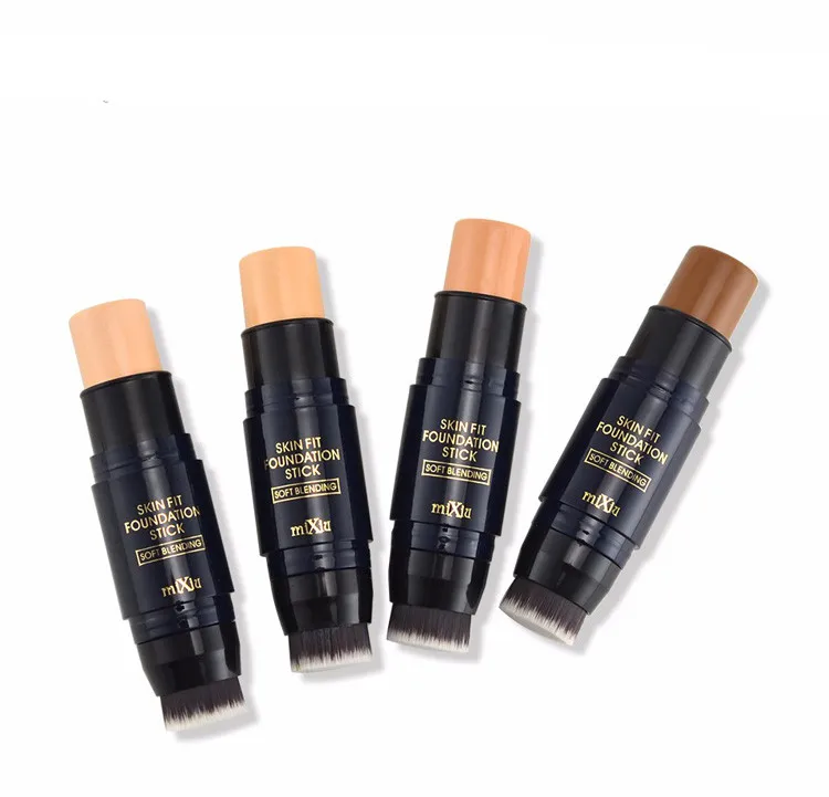 MIXIU Face Makeup Concealer Stick Long-wearing Waterproof Corrector And Brushes Highlighter Cream 4 Colors Concealer Pencil (7)