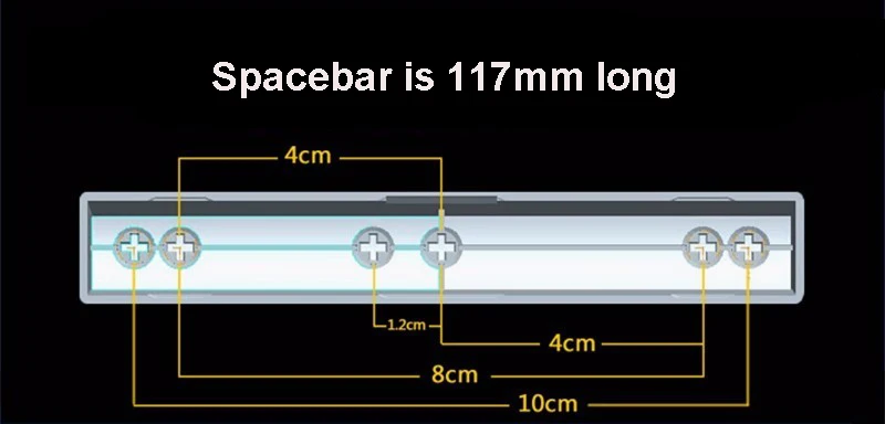 6.25u Spacebar