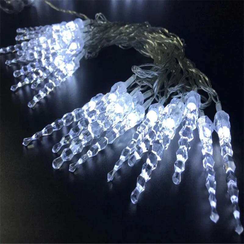 

Connectable EU US plug 10M 50 LED fairy Lights Icicle LED Christmas string lights Home Garden Wedding Party Easter Day Decor