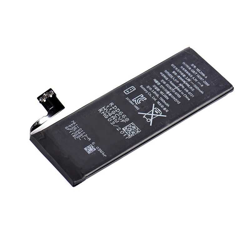 3,8 v 1560mAh литий-ионный сменный внутренний аккумулятор для iPhone 5S 5C мобильного телефона Встроенный литиевый Сменный аккумулятор для iPhone 5C/5S