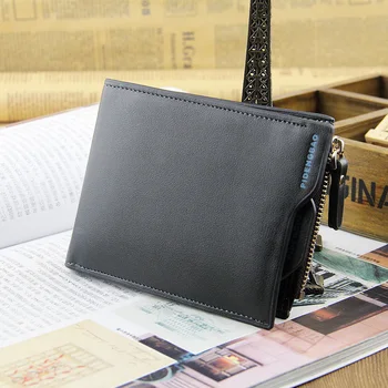 

Men Wallets Fashion Creative Zipper Decimation Mobile Page Cross Vertical Style Wallet Soft Card Holder Purse Free Shipping