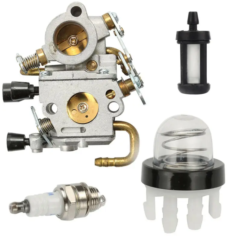 

Carburetor Kit Carburetor Primer Bulb Fuel Filter Spark Plug Kit Concrete Cut Off Saw New Parts For Stihl TS410 TS420