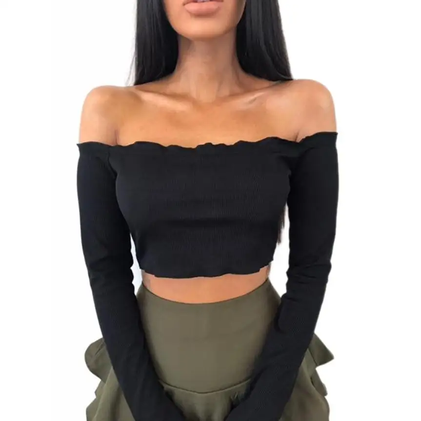 Womens Off hombro moda blusas nueva playa floja señora Shirt envío gratis dulce Ropa Mujer Tops Venta caliente estilo Sexy 40 p Womens Off hombro moda blusas nueva playa floja señora Shirt envío gratis dulce Ropa Mujer Tops Venta caliente estilo Sexy 40 p