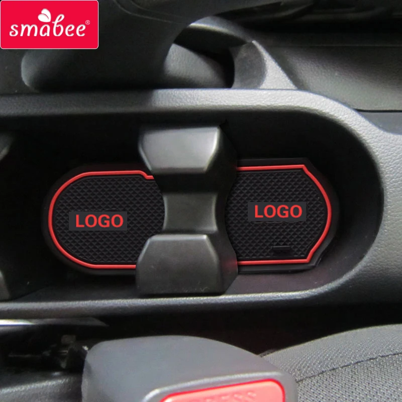 SMABEE противоскользящие ворота Слот Кубок мат для KIA Rio K2 2011 2012 2013 2014 16L 14L Авто мотив
