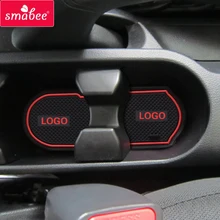 smabee Car anti slip mat gate slot door pad for KIA Rio K2 2011-2014 16L 14Lcarpets Interior decoration accessories,suitable