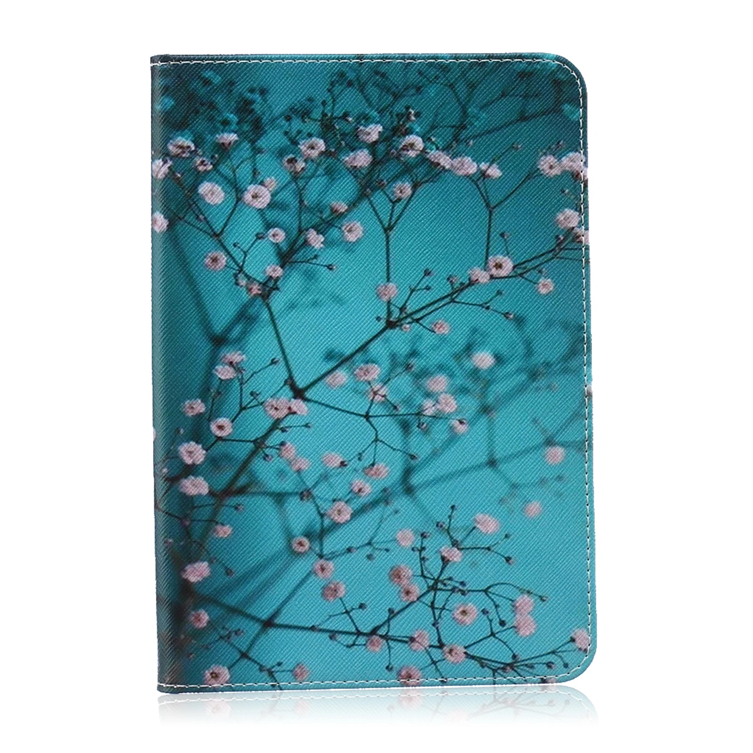 Cute Cartoon Giraffe PU Leather Stand Case Cover with Card Slots