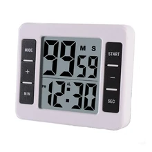 Magnetic LCD Digital Kitchen Cooking Timer with Alarm Clock Count Up Countdown Timer Reminder 99 minutes and 59 seconds Magnetic LCD Digital Kitchen Cooking Timer with Alarm Clock Count Up Countdown Timer Reminder 99 minutes and 59 seconds