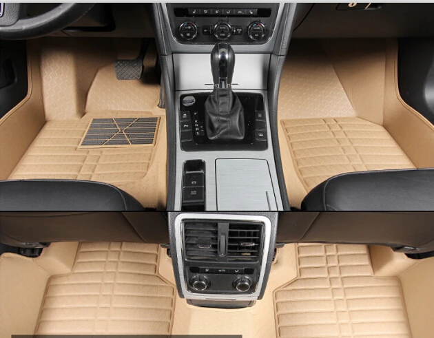 Особое ковры для KIA Sorento 5 мест 2009 нет скольжение кожа минимальный уровень коврики