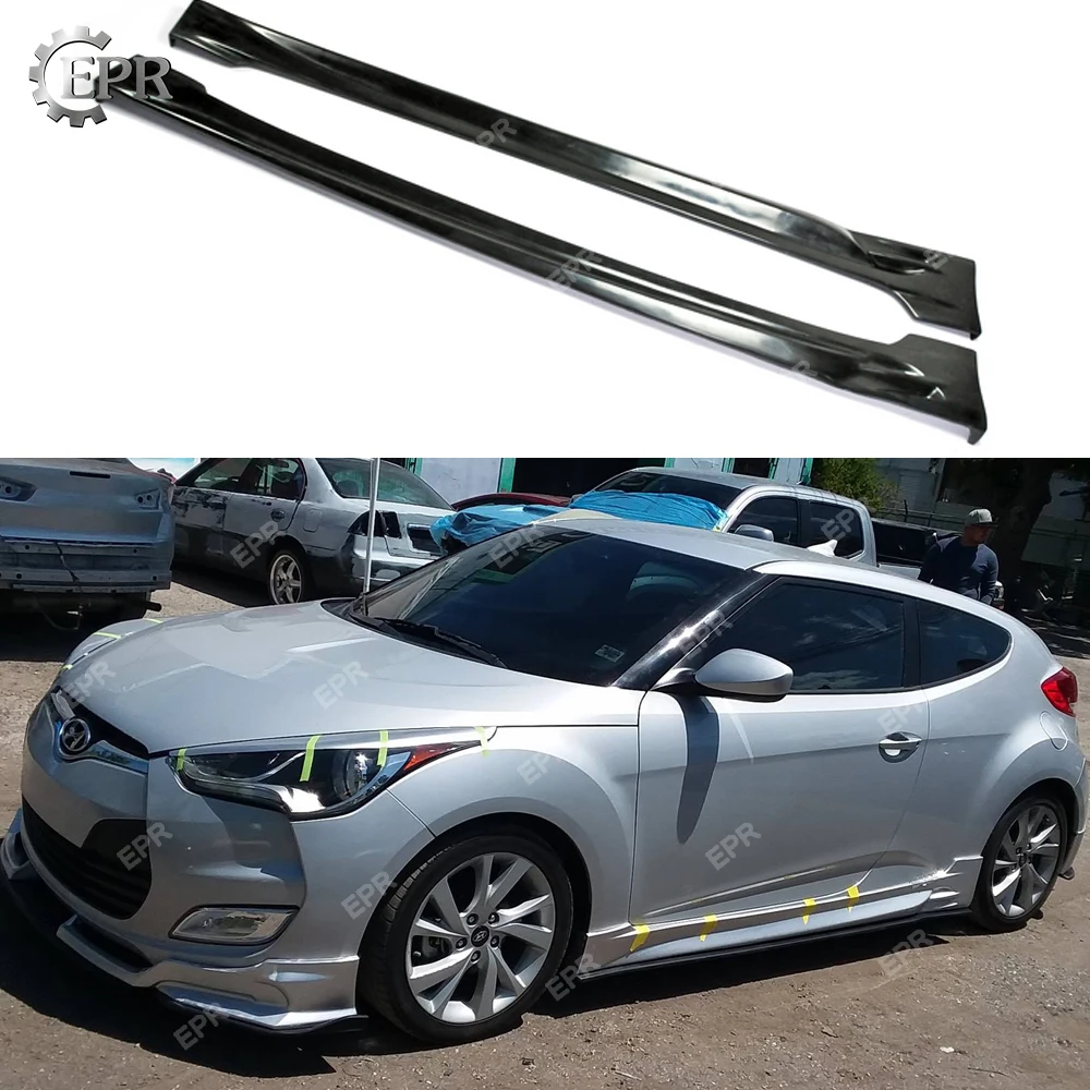 FRP NEFD боковая юбка для Hyundai Veloster из стекловолокна (все модели) отделка Аксессуары |