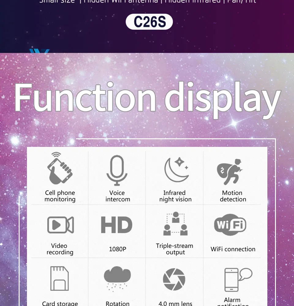 C26S WiFi Camera