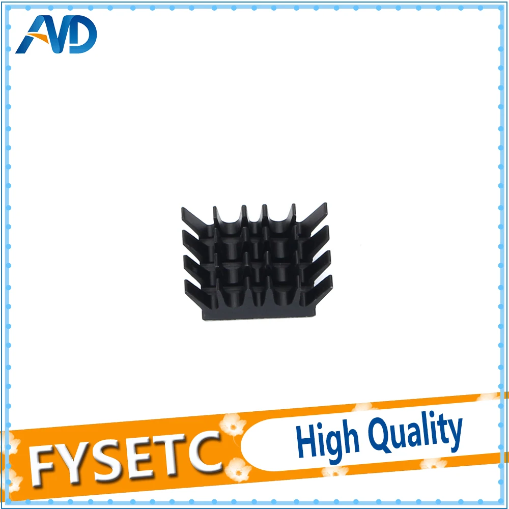 

1pc Raspberry Pi Spiky Heatsinks Cooler Aluminum With Adhesive Heat Sink For Cooling Raspberry Pi 3 / 2 Model B