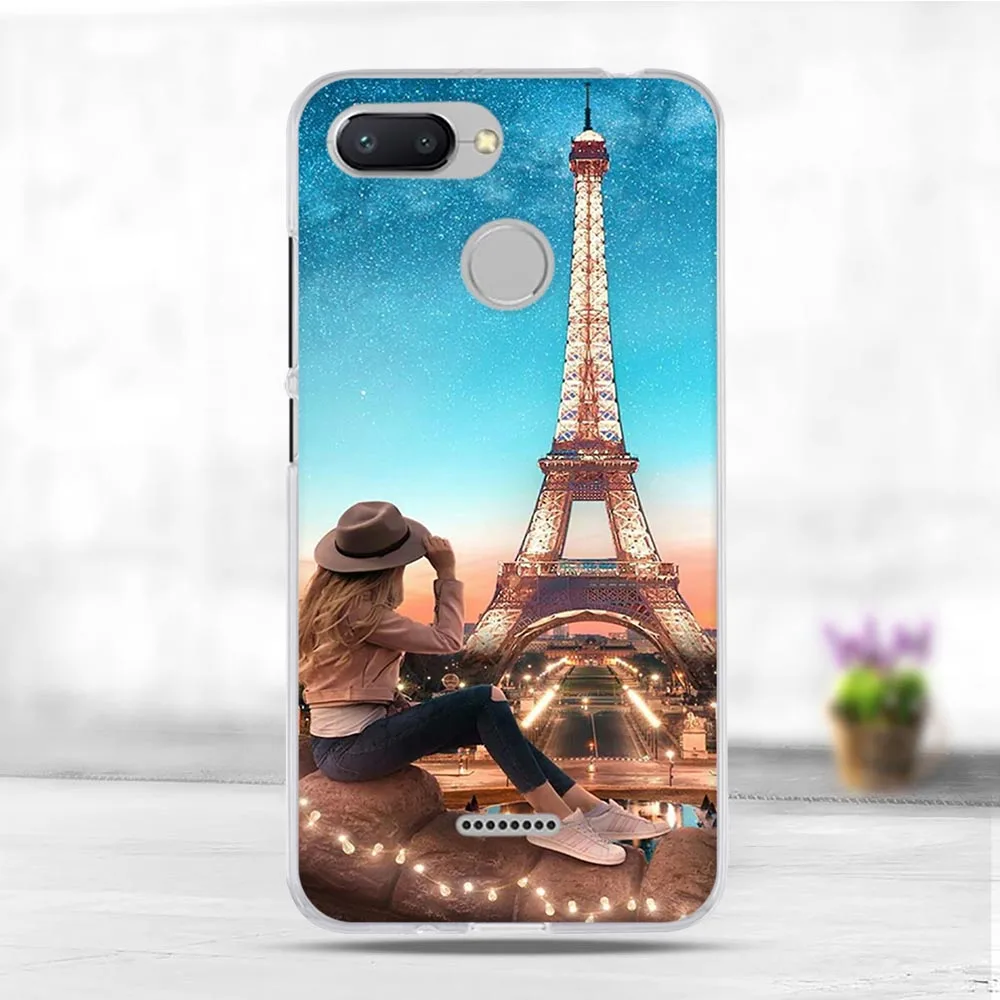 Чехол для Xiaomi Redmi 6 силиконовый чехол с котом для Coque Redmi6 Xiaomi Redmi 6 Чехол для телефона для Xiami Redmi 6 чехол s Capa бампер - Цвет: 53