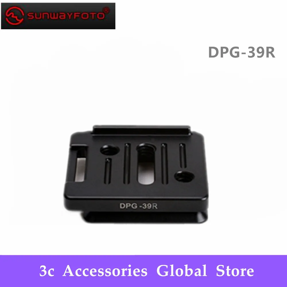 

SUNWAYFOTO Universal Quick Release Plate DPG-39R Tripod Head for DSLR Camera Tripod Head Professional Aluminum Monopod