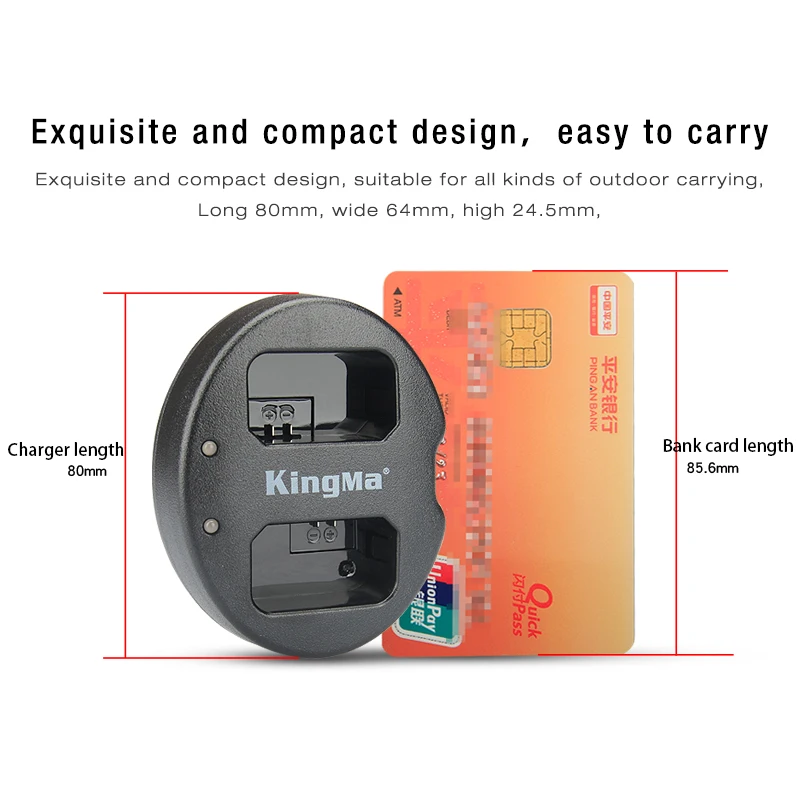 Kingma NP FW50 NPFW50 Батарея Akku емкостью + двойной Зарядное устройство для sony Alpha a6500 a6300 a7 7R