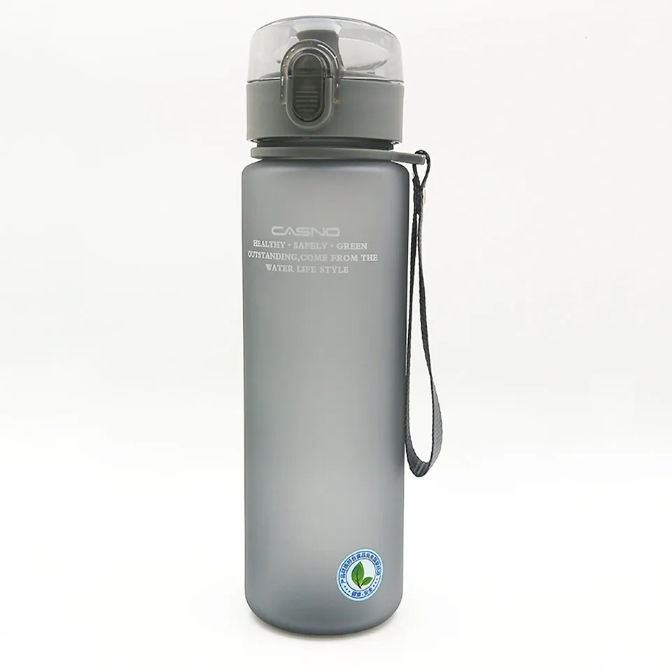 hg724 560ml Water Bottle Sport Portable Leak Proof Seal Tour Hiking Plastic My Bottle For Water Coffee Tea Drink Shaker Drinkware     
