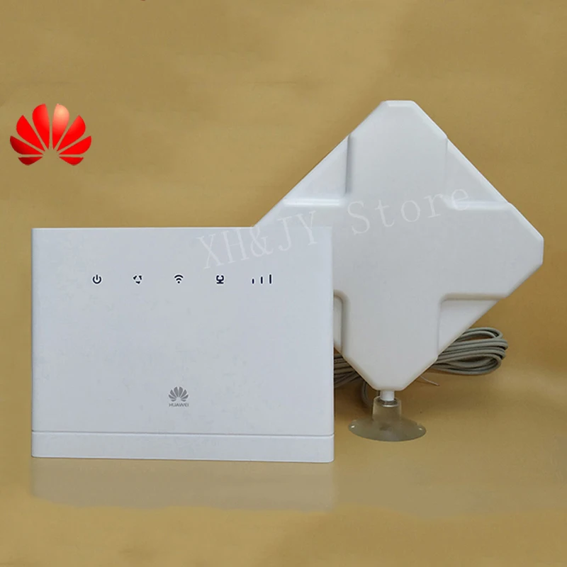 Разблокированный используется huawei B315 B315s 608 с антенной 150 Мбит/с 4G CPE беспроводной