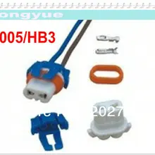 2 шт 9005/BH3 женский керамический шаровой разъем для галогенная фара pigtail Разъем Держатель