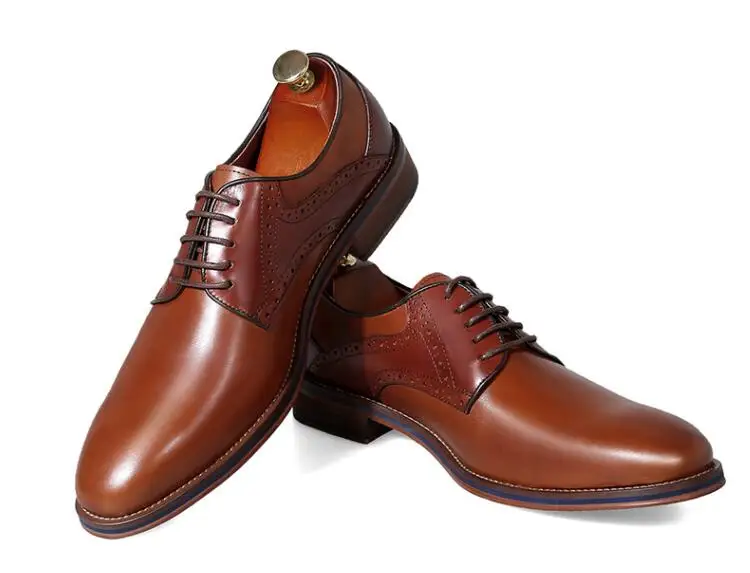 smart casual brown shoes
