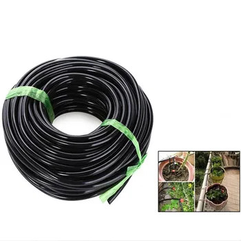

High Quality 20M 3/5 MM And 4/7MM Black Micro Irrigation Pipe Water Hose Drip Watering Sprinkling Home Garden for Drip Arrow