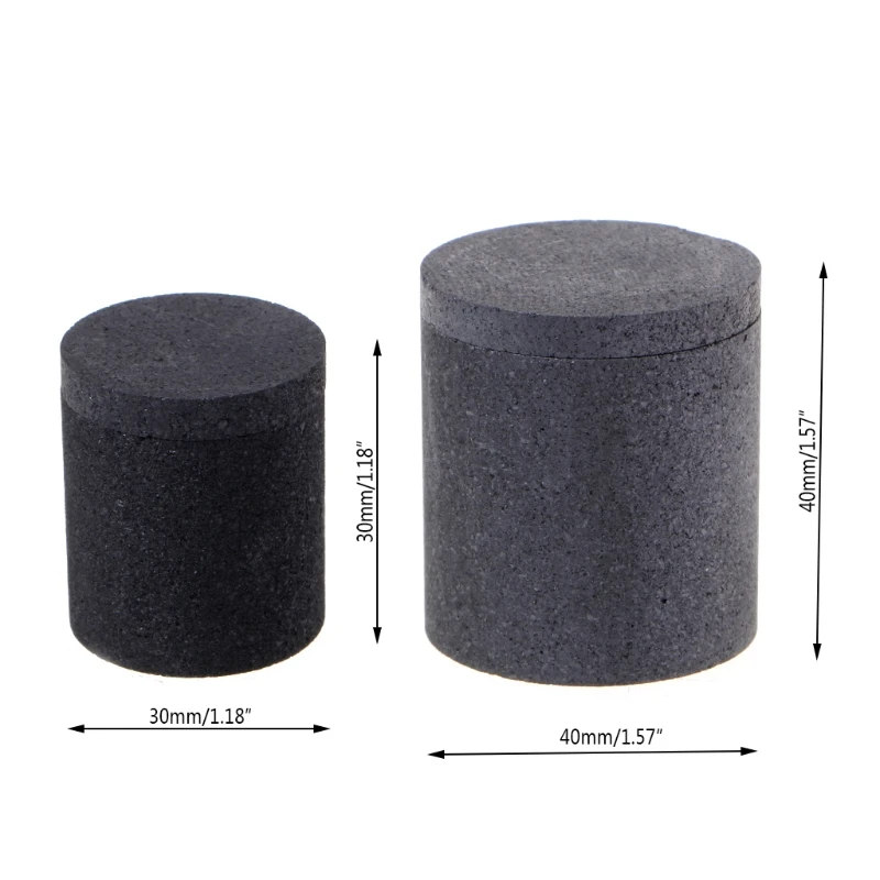

High Purity Graphite Melting Crucible Casting With Lid Cover Cylinder For Silver