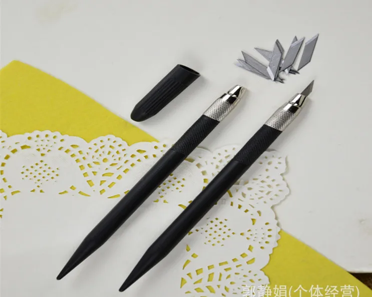 [4Y4A] DIY Универсальный нож гравировка ручка нож резьба нож бумага художественная модель нож