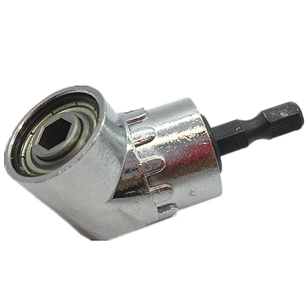 

105 Degree 1/4" 6mm Adjustable Hex Bit Angle Driver Screwdriver Magnetic Bit Angle Extension Screw Driver Socket Holder Adapter