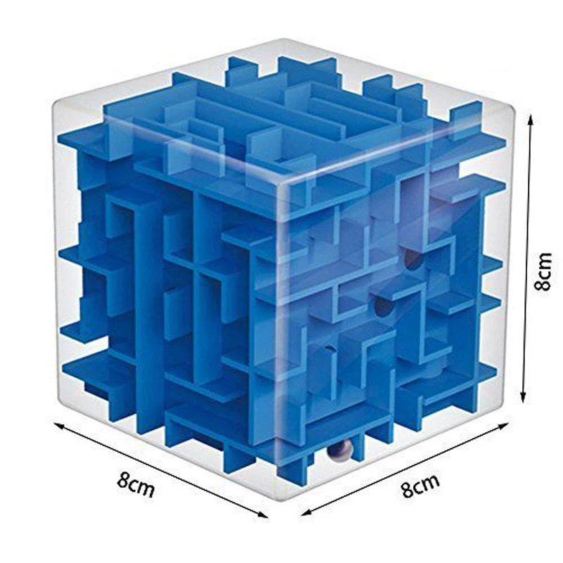 Лабиринт Новый Magic Cube rolling мяч горячей 3D мини игра-головоломка Игрушечные лошадки Скорость Cube