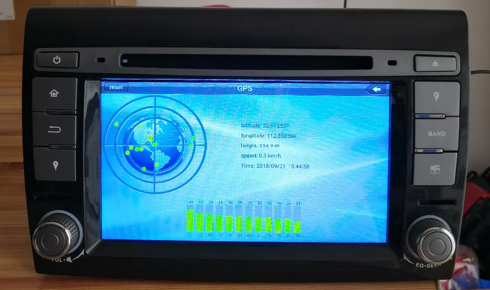 bravo GPS test