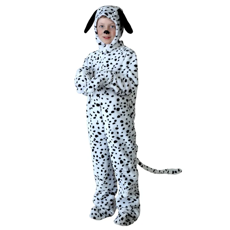 Anak Anjing Lucu Dalmatians Cosplay Kostum Musim Dingin Hewan