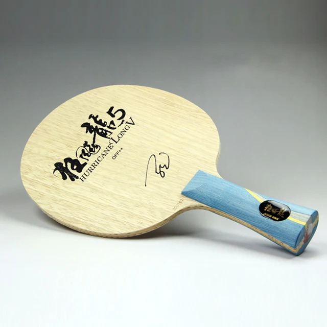 Best price at $233 Cheap Table Tennis Blade Ping Pong Bat paddle Original DHS Hurricane Long 5 Arylate Carbon ALC Racket Weapons of champion Malong