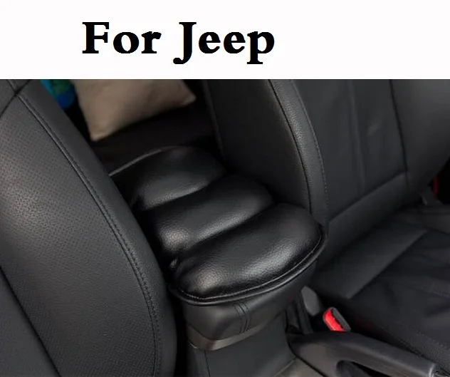 

NEW Car Vehicle Center Console Soft Mat Armrests Arm Rest Pad For Jeep Cherokee Compass Grand Cherokee Grand Cherokee SRT8