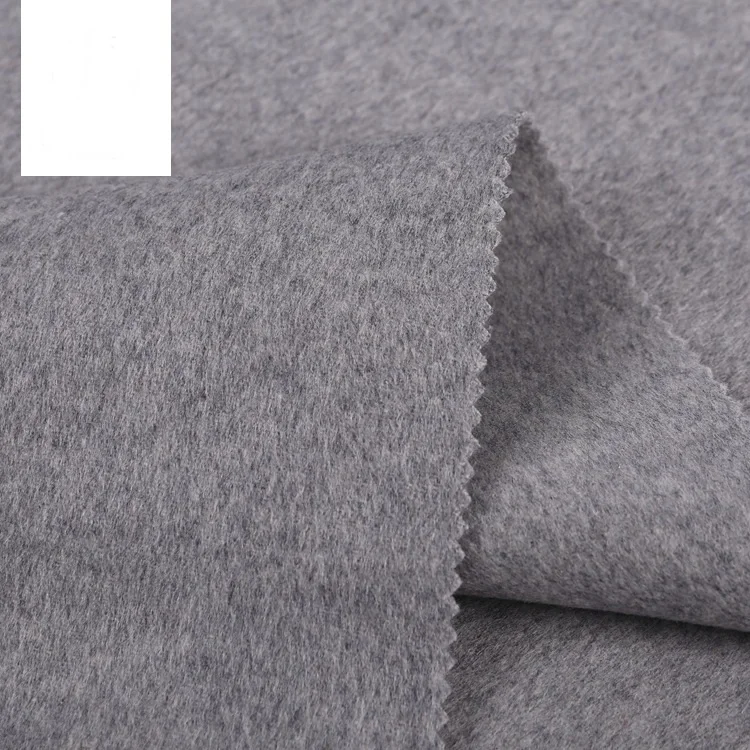 

Double-faced cashmere coat fabric 10% cashmere fabrics-820gsm