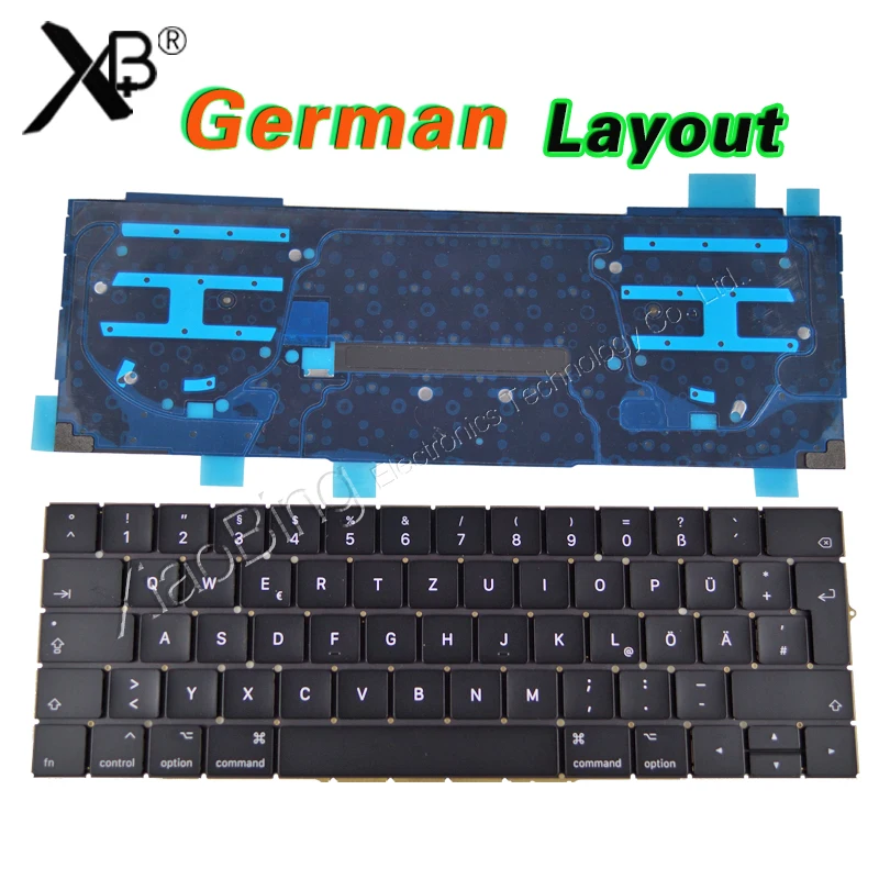 Новая клавиатура A1706 Германия GR EU для MacBook Pro 13 3 &quotRetina немецкая с