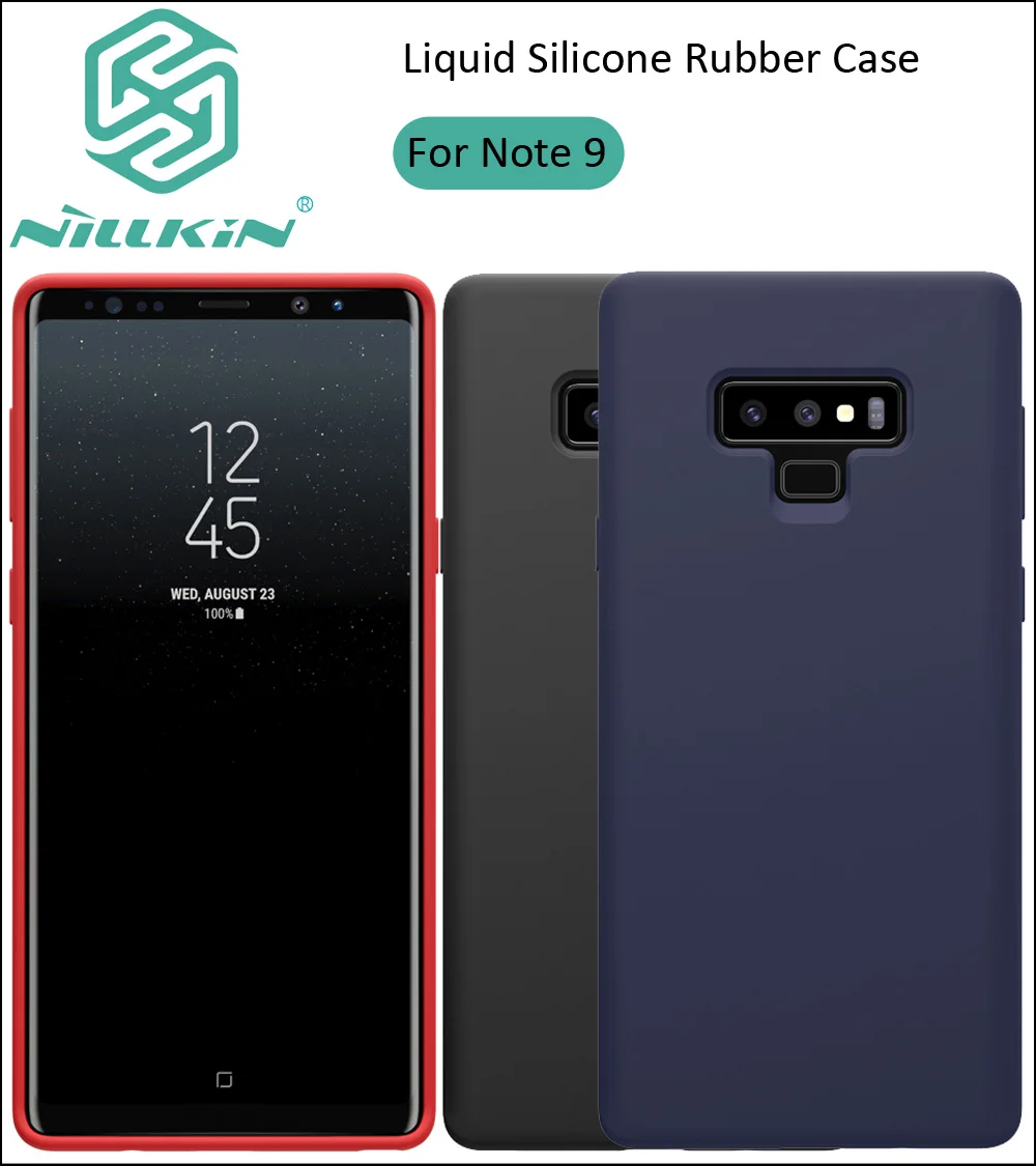 

Nillkin Liquid Silicone Case For Samsung Galaxy Note 9 Soft Gel Rubber Note9