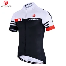 X-tiger-Ropa de ciclismo profesional, camiseta de manga corta para bicicleta de montaña, maillot, jerseys