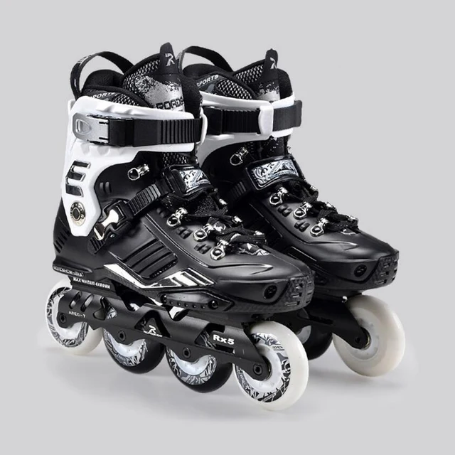 Cheap New Adult Professional Inline Skates Roller Skating Shoes Unisex Durable Slalom/Braking/FSK Hockey Patines Rollerblading