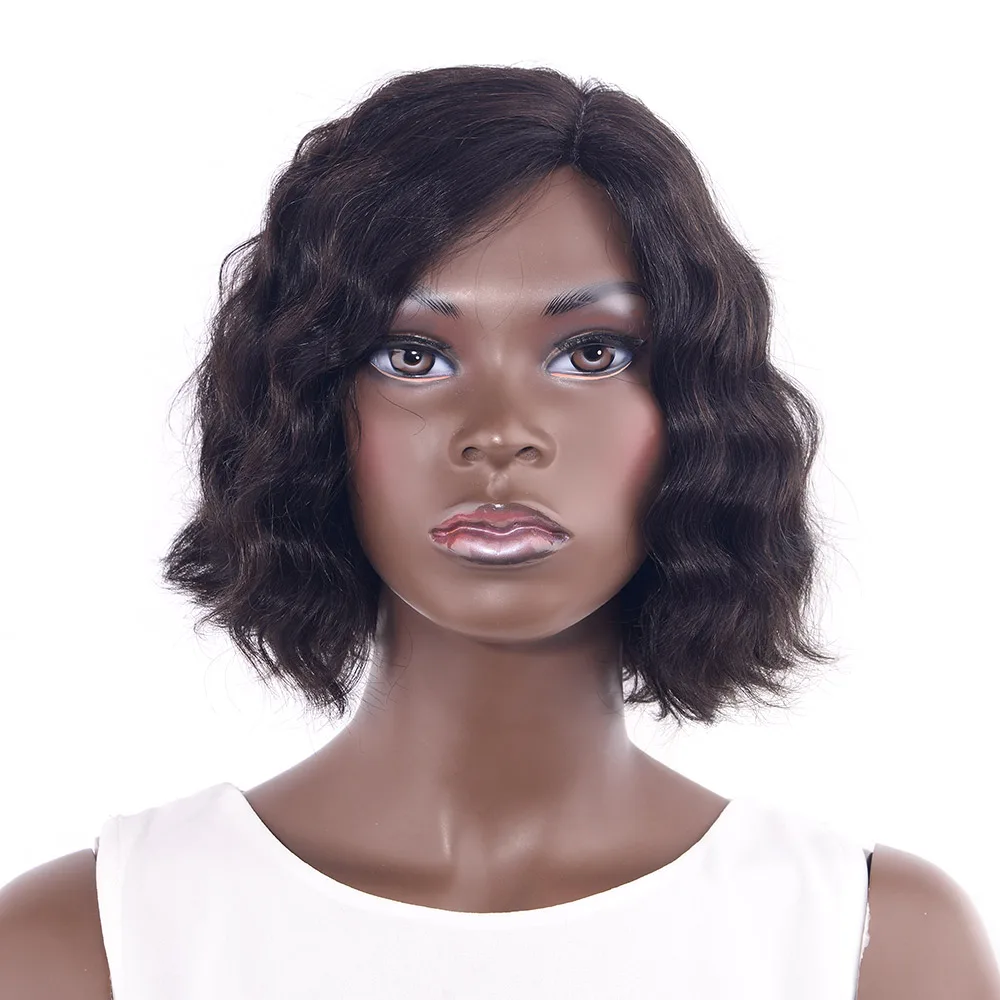 CHOCOLATE Lace Front Human Hair Wigs for Women Bleached Knots Brazilian