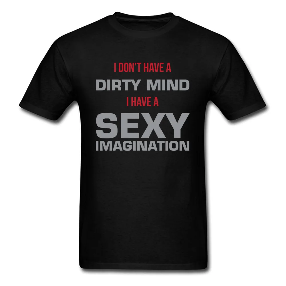 

Lasting Charm Dirty Mind & Sexy Imagination Sports T-shirt Men's Tshirts Letter T Shirt Funky Streetwear Black Clothes