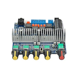 AIYIMA 100W+2*50W TPA3116 2.1 Bluetooth Digital Amplifier Power Assembled High-power Board TPA3116D2 HIFI Subwoofer Bass Board AIYIMA 100W+2*50W TPA3116 2.1 Bluetooth Digital Amplifier Power Assembled High-power Board TPA3116D2 HIFI Subwoofer Bass Board
