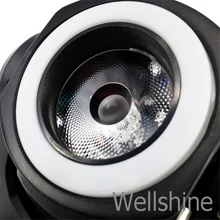 2 шт./партия движущийся головной Луч 40 Вт RGBW 4в1 светодиодный сценический фонарь с кольцом SMD