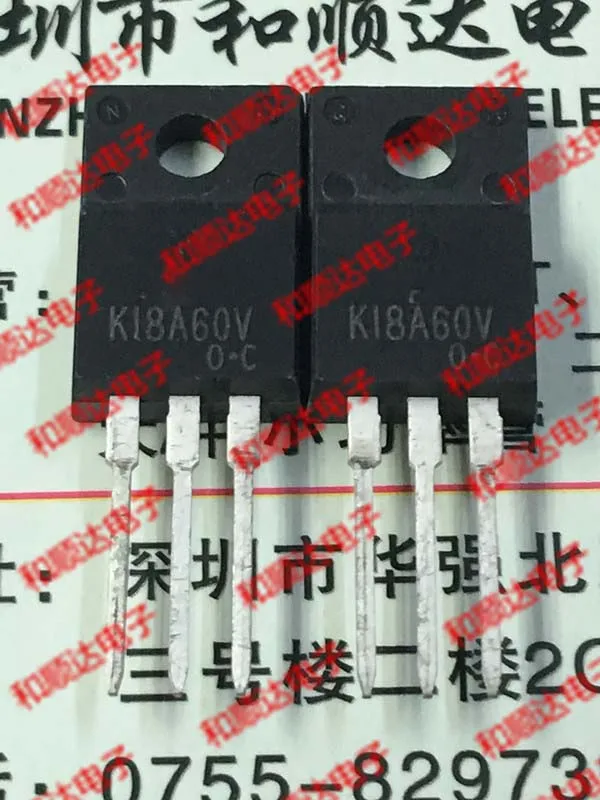 

Free shipping 10pcs/lot K18A60V TK18A60V TO-220F 600V 18A new original