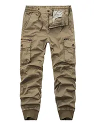 2019 мужские военные тактические мужские брюки-карго Военная верхняя одежда брюки хаки тренировки мужские повседневные брюки фитнес одежда