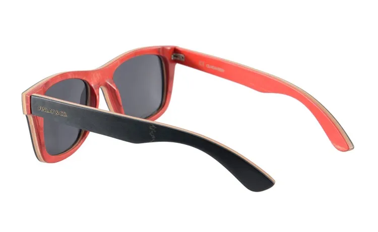 Горячая Распродажа деревянные солнцезащитные очки для скейтборда женские мужские брендовые Дизайнерские деревянные очки Супер ретро поляризованные очки Oculos De Sol Masculino