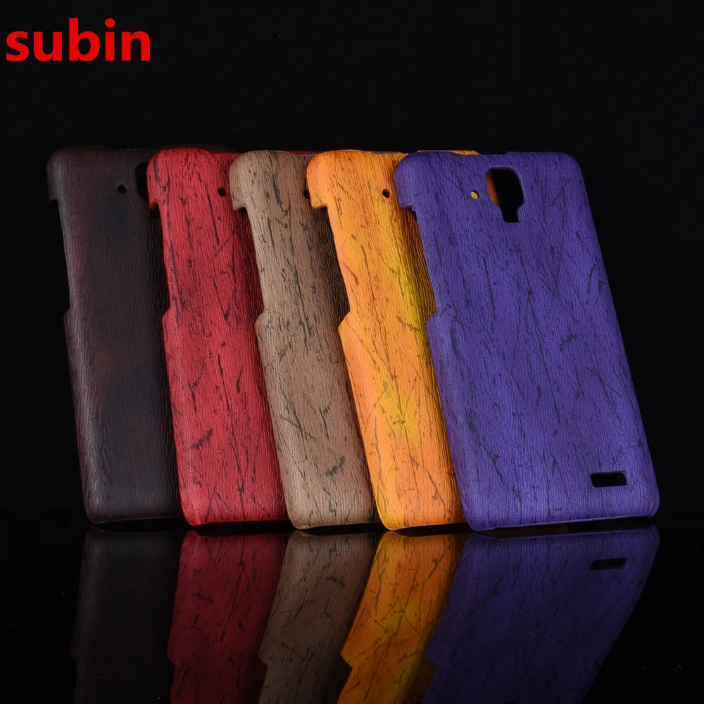 

New arrival For Lenovo A536 Case Vintage Wood PU Leather PC hard shell Cover For For Lenovo A536 Phone Cases