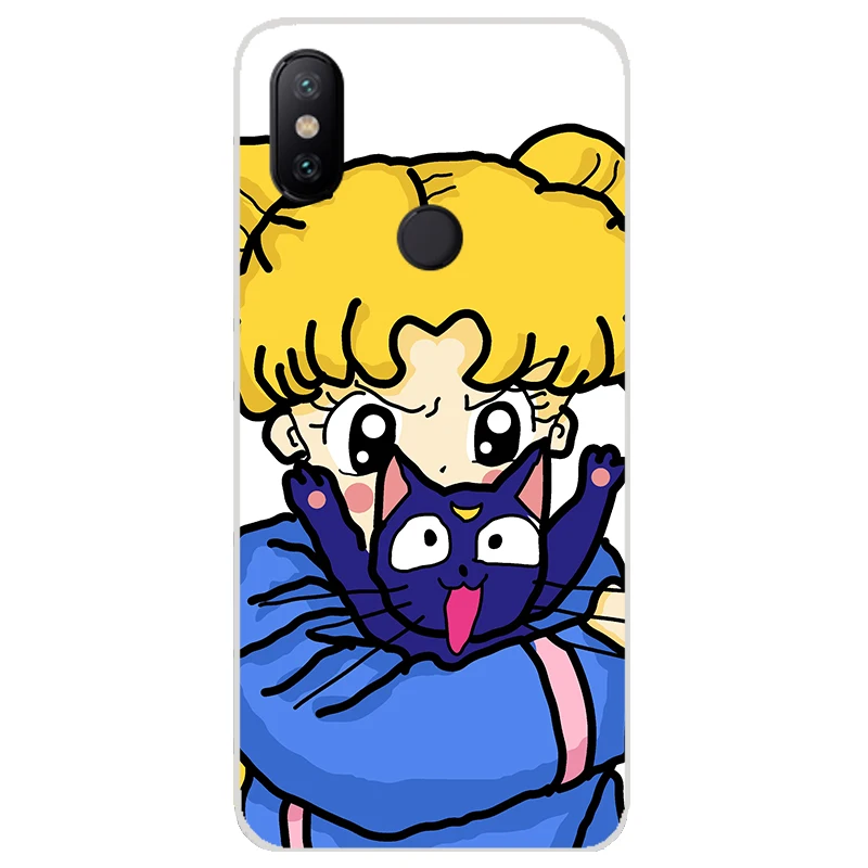 3D Cute Design For Xiaomi mi 6x case cover,20 patterns dog cat for Xiaomi mi 6x phone cases silicone BiNFUL 38