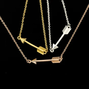 

10pcs Delicate One Direction Hunger Game Charm Arrow Bracelets Gift For Her Women Men Charm Chain Boho Chic Jewelry Femme Collar